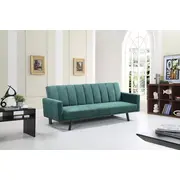 Dīvāns Armando Sofa Dziļums 82 cm, Guļamvietas platums 104 Platums 192 Augstums 78 Sēdvietas augstums 41 garums 180 Apdare audums, Dīvāna tips taisns dīvāns, izvelkamie 1, Krāsa tumši zaļš