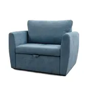 Dīvāns Bella 80 standard Dziļums 90 cm, Guļamvietas platums 82 Platums 110 Augstums 95 Sēdvietas augstums 42 dziļums 40 garums 188 Pildījums Putas Porolons, Apdare audums, Dīvāna tips taisni dīvāni, Ar veļas kasti 1, izvelkamie Audu