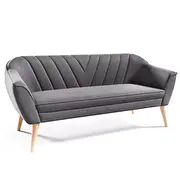 Dīvāns Sofa Flora 206 standard Dziļums 71 cm, Platums 185 Augstums 75 Sēdvietas augstums 40 dziļums 52 Pildījums Falista  augstas kvalitātes putas Porolons, Apdare audums, Dīvāna tips taisni dīvāni, Auduma numurs Velluto 18, Kājiņu krāsa dabīgs, Krāsa ant