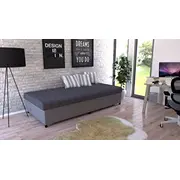 Dīvāns Velno Standard Dziļums 80 cm, Guļamvietas platums Platums 200 Augstums 37 garums Pildījums Bonell  poliuretāna putas Porolons, Apdare audums, Dīvāna tips taisni dīvāni, Krāsa tumši pelēks