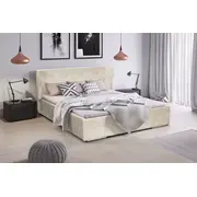 Gulta Orlando 160X200 Standard ar stelāžu Guļamvietas platums 160 cm, garums 200 stelāžas tips koka, Platums 173 Garums 220 Augstums 96 Apdares materiāls audums, no grīdas līdz matracim Min 36 Ar resti 1, Auduma nosaukums Monolith 04, Krāsa 