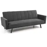 Dīvāns Armando Sofa Dziļums 82 cm, Guļamvietas platums 104 Platums 192 Augstums 78 Sēdvietas augstums 41 garums 180 Apdare audums, Dīvāna tips taisns dīvāns, izvelkamie 1, Krāsa pelēks