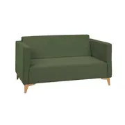 Dīvāns Szafir 2S Standard Dziļums 82 cm, Platums 136 Augstums 74 Sēdvietas augstums 36 dziļums 54 Pildījums Hr putas, Apdare audums, Dīvāna tips taisni dīvāni, Auduma numurs Palladium 11, Kājiņu krāsa ozols, Krāsa zaļš