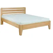 Gulta Lk 189 ar stelāžu  Guļamvietas platums 140 cm, garums 200 stelāžas tips koka, Platums 146 Garums 206 Augstums 92 no grīdas līdz matracim Min 40 Ar resti 1, Izgatavošanas materiāls dabīgs koks Dižskābardis, Krāsa dižskābardis