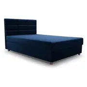 Gulta Piano 2 Boxspring Standard Guļamvietas platums 120 cm, garums 186 Platums 122 Garums 196 Augstums 98 Apdares materiāls audums, Ar veļas kasti 1, no grīdas līdz matracim Min 46 matraci Kontinentālas Auduma nosaukums Bluvel 86, 