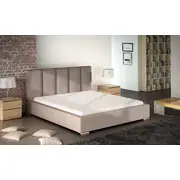 Gulta Vanessa Basic Standard ar stelāžu Guļamvietas platums 80 cm, garums 200 stelāžas tips Easypack, Platums 98 Garums 223 Augstums 106 Apdares materiāls audums, Ar resti 1, Auduma nosaukums Primo 15, Krāsa brūns
