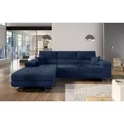 Dīvāns Armando Standard Dziļums 205 cm, Guļamvietas platums 125 Platums 280 Izvēlieties stūra novietojumu Pa labi, Augstums 90 Sēdvietas augstums 43 dziļums 60 garums 198 Pildījums Wave spring atsperes  putas Porolons, Apdare audums, Dī