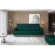 Dīvāns Selene Beech standard Dziļums 87 cm, Guļamvietas platums 110 Platums 216 Augstums 93 Sēdvietas augstums 41 dziļums 55 garums 195 Pildījums Wave spring atsperes  putas Porolons, Apdare audums, Dīvāna tips taisni dīvāni, Ar veļas k