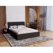 Gulta Rino Premium Standard ar stelāžu Guļamvietas platums 140 cm, garums 200 stelāžas tips metāla, Platums 153 Garums 212 Augstums 86.5 Apdares materiāls audums, Ar veļas kasti 1, no grīdas līdz matracim Min 30 resti Auduma nosaukums 