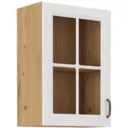 Virtuves skapis Stilo Artisan 40 Gs 1F Augstums 71.5, Dziļums 31, Korpusa krāsa ozols artisan, Platums 40, Elementu balts, Ar durtiņam 1, Virsma Matēts, Materiāls  Mdf melamīns