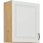 Virtuves skapis Stilo Artisan G-72 1F Augstums 71.5, Dziļums 31, Korpusa krāsa ozols artisan, Platums 60, Elementu balts, Ar durtiņam 1, Virsma Matēts, Materiāls  Mdf melamīns