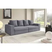 Dīvāns Siena Sofa Standard Dziļums 120 cm, Platums 272 Augstums 76 Sēdvietas augstums 42 dziļums 60 Pildījums Poliuretāna putas Porolons, Apdare audums, Dīvāna tips taisni dīvāni, Auduma numurs Poso 55, Krāsa gaiši pelēks