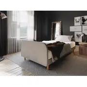 Gulta Hot 3 Boxspring Standard Guļamvietas platums 90 cm, garums 200 Platums Garums 208 Augstums 63 Apdares materiāls audums, no grīdas līdz matracim Min 41 Ar matraci 1, Kontinentālas Auduma nosaukums Cosmic 160, Krāsa pelēks