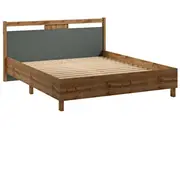 Gulta Indygo ar stelāžu Guļamvietas platums 160 cm, Korpusa krāsa ozols votāns, garums 200 stelāžas tips koka, Platums 171 Garums 207 Elementu zaļš, Augstums 90 Ar resti 1, Virsma matēta, Izgatavošanas materiāls Lksp