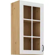 Virtuves skapis Stilo Artisan 40 Gs 1F Augstums 90, Dziļums 31, Korpusa krāsa ozols artisan, Platums 40, Elementu balts, Ar durtiņam 1, Virsma Matēts, Materiāls  Mdf melamīns