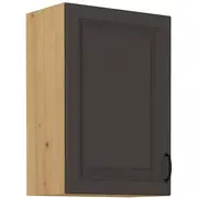 Virtuves skapis Stilo Artisan G-72 1F Augstums 71.5, Dziļums 31, Korpusa krāsa ozols artisan, Platums 50, Elementu grafīts, Ar durtiņam 1, Virsma Matēts, Materiāls  Mdf melamīns