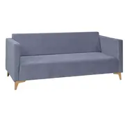 Dīvāns Szafir 3S Standard Dziļums 82 cm, Platums 176 Augstums 74 Sēdvietas augstums 36 dziļums 54 Pildījums Hr putas, Apdare audums, Dīvāna tips taisni dīvāni, Auduma numurs Palladium 15, Kājiņu krāsa ozols, Krāsa pelēks