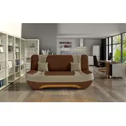 Dīvāns Ewa 2 standard Dziļums 92 cm, Guļamvietas platums 125 Platums 194 Augstums 95 Sēdvietas augstums 45 dziļums 58 garums Pildījums Bonell atsperes  putas Porolons, Apdare audums, Dīvāna tips taisni dīvāni, Ar veļas kasti 1, izv