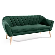 Dīvāns Sofa Flora 206 standard Dziļums 71 cm, Platums 185 Augstums 75 Sēdvietas augstums 40 dziļums 52 Pildījums Falista  augstas kvalitātes putas Porolons, Apdare audums, Dīvāna tips taisni dīvāni, Auduma numurs Velluto 10, Kājiņu krāsa dabīgs, Krāsa tum