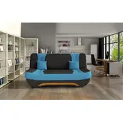 Dīvāns Ewa 2 standard Dziļums 92 cm, Guļamvietas platums 125 Platums 194 Augstums 95 Sēdvietas augstums 45 dziļums 58 garums Pildījums Bonell atsperes  putas Porolons, Apdare audums, Dīvāna tips taisni dīvāni, Ar veļas kasti 1, izv