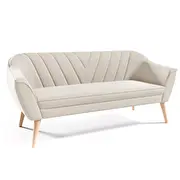 Dīvāns Sofa Flora 206 standard Dziļums 71 cm, Platums 185 Augstums 75 Sēdvietas augstums 40 dziļums 52 Pildījums Falista  augstas kvalitātes putas Porolons, Apdare audums, Dīvāna tips taisni dīvāni, Auduma numurs Velluto 01, Kājiņu krāsa dabīgs, Krāsa krē