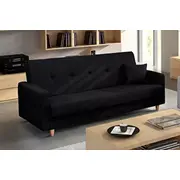 Dīvāns Tango 3S Comfort Standard Dziļums 90 cm, Guļamvietas platums 122 Platums 215 Augstums 95 garums 190 Pildījums Falista  augstas elastības putas Porolons, Apdare audums, Dīvāna tips taisni dīvāni, Ar veļas kasti 1, izvelkamie Auduma numurs Krono