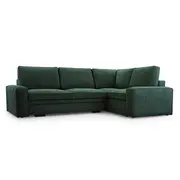 Dīvāns Toledo Comfort Standard Dziļums 196 cm, Guļamvietas platums 150 Platums 296 Izvēlieties stūra novietojumu Pa labi, Augstums 94 Sēdvietas augstums 49 dziļums 56 garums 256 Pildījums Falista  augstas kvalitātes putas Porolons, Apdar