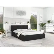 Gulta Georgia Premium Standard ar stelāžu Guļamvietas platums 120 cm, garums 200 stelāžas tips metāla, Platums 133 Garums 212 Augstums 86.5 Apdares materiāls audums, Ar veļas kasti 1, no grīdas līdz matracim Min 30 resti Auduma nosaukum