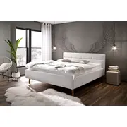 Gulta Lotte Premium Standard ar stelāžu Guļamvietas platums 160 cm, garums 200 stelāžas tips koka, Platums 181 Garums 222 Augstums 105 Apdares materiāls audums, Ar veļas kasti 1, no grīdas līdz matracim Min 50 resti Auduma nosaukums Me