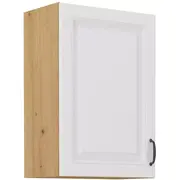 Virtuves skapis Stilo Artisan G-72 1F Augstums 71.5, Dziļums 31, Korpusa krāsa ozols artisan, Platums 50, Elementu balts, Ar durtiņam 1, Virsma Matēts, Materiāls  Mdf melamīns
