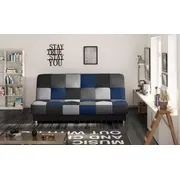 Dīvāns Cayo standard Dziļums 90 cm, Guļamvietas platums 117 Platums 192 Elementu krāsa zils, Augstums Sēdvietas augstums 43 dziļums 58 garums Pildījums Putas Porolons, Apdare audums, Dīvāna tips taisni dīvāni, Ar veļas kasti 1, 