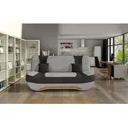 Dīvāns Ewa 2 standard Dziļums 92 cm, Guļamvietas platums 125 Platums 194 Augstums 95 Sēdvietas augstums 45 dziļums 58 garums Pildījums Bonell atsperes  putas Porolons, Apdare audums eko āda, Dīvāna tips taisni dīvāni, Ar veļas kas