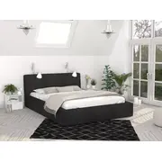 Gulta Florida Premium Standard ar stelāžu Guļamvietas platums 160 cm, garums 200 stelāžas tips metāla, Platums 173 Garums 212 Augstums 86.5 Apdares materiāls audums, Ar veļas kasti 1, no grīdas līdz matracim Min 30 resti Auduma nosaukum
