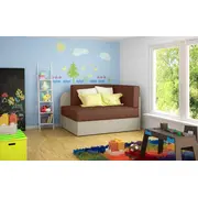 Dīvāns Rosa standard Dziļums 75 cm, Guļamvietas platums 73 Platums 104 Augstums 60 Sēdvietas augstums 28 dziļums 63 garums 166 Pildījums Putas Porolons, Apdare audums, Dīvāna tips taisni dīvāni, Ar veļas kasti 1, izvelkamie Auduma n