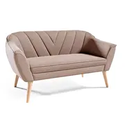 Dīvāns Sofa Flora 205 standard Dziļums 71 cm, Platums 150 Augstums 75 Sēdvietas augstums 40 dziļums 52 Pildījums Falista  augstas kvalitātes putas Porolons, Apdare audums, Dīvāna tips taisni dīvāni, Auduma numurs Velluto 03, Kājiņu krāsa dabīgs, Krāsa kap