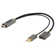Adapteris Av Startech Hdmi - Displayport  Usb-A Silver 128-Hdmi-Displayport 065030897143
