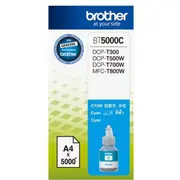 Aksesuāri un izejmateriāli Brother  Bt5000C Ink Cartridge, Cyan 4977766748766