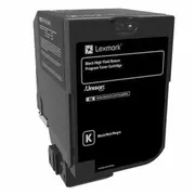 Aksesuāri un izejmateriāli Lexmark  20K Black Return Program Toner Cartridge Cs720, Cs725 74C2Hk0 734646601481