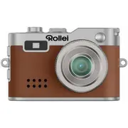 Digitālā kamera Rollei Compactline 12066 digitālā 1/4 kompakta fotokamera 2 Mp 1920 x 1080 px Brown  4048805120666