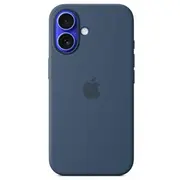 Apple iPhone 16 Silicone Case with Magsafe denim  Myy23Zm/A 195949884962 Tor-Gsm-Apl-0427