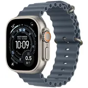 Apple Watch Ultra 3 Titanium Cellular 49Mm Natur Ocean Armband maritimblau  Mewh4Qf/A 195950608793