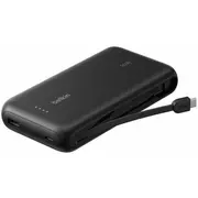 Belkin Powerbank 20 000 mAh Nintendo Switch 2, 30W, iebūvēts Usb-C kabelis, Black  Ena013Hqbk 745883925407