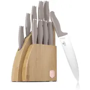 Berlinger Haus Nažu komplekts Bh-3122 Taupe bambusa blokā  Kinghoff 5999108484308