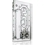 Bitspower Sedna O11Ds Distroplate für Lian Li O11 Dynamic Mini, Argb - transparent  Wach-750 4712914788870 Bpta-Wdpo11Ds-P5D
