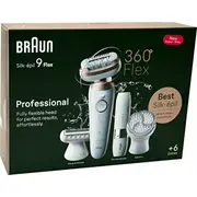 Braun Silk-Épil 9-360 3D Sensosmart Weiß/Roségold  7500435225274