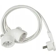 Pagarinājuma kabelis Brennenstuhl 10M white ar dubulto savienotāju  1161820220 4007123662616 85444290