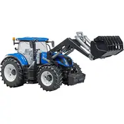 Bruder New Holland T7.315  Blau/Gray, mit Frontlader 03121 4001702031213