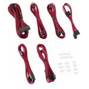 Cablemod kabeļu komplekts, Red Zuad-992 