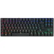 Cherry Xtrfy Mx 8.2 - Tastatur 80 Tkl Hintergrundbeleuchtung kabellos Bluetooth 5.2, 2.4 Ghz, Usb-C Qwertz Deutsch Tastenschalter Mx2A Brown Black  G80-3882Liade-2 4025112113031