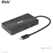 Club3D Usb-C 7In1-Hub 2Xdp/2Xusb/2Xusb-C/Lan 4K60Hz  Pd100W retail Csv-1598 8719214472528 84718000